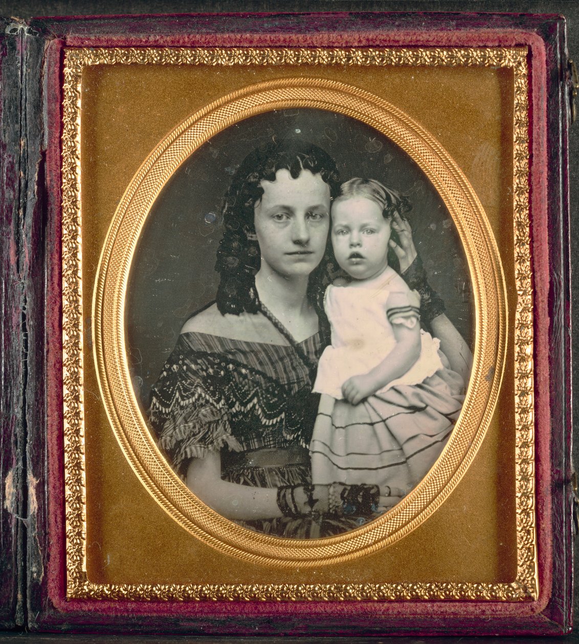 Matka i Dziecko, ok. 1855. autorstwa Unbekannt