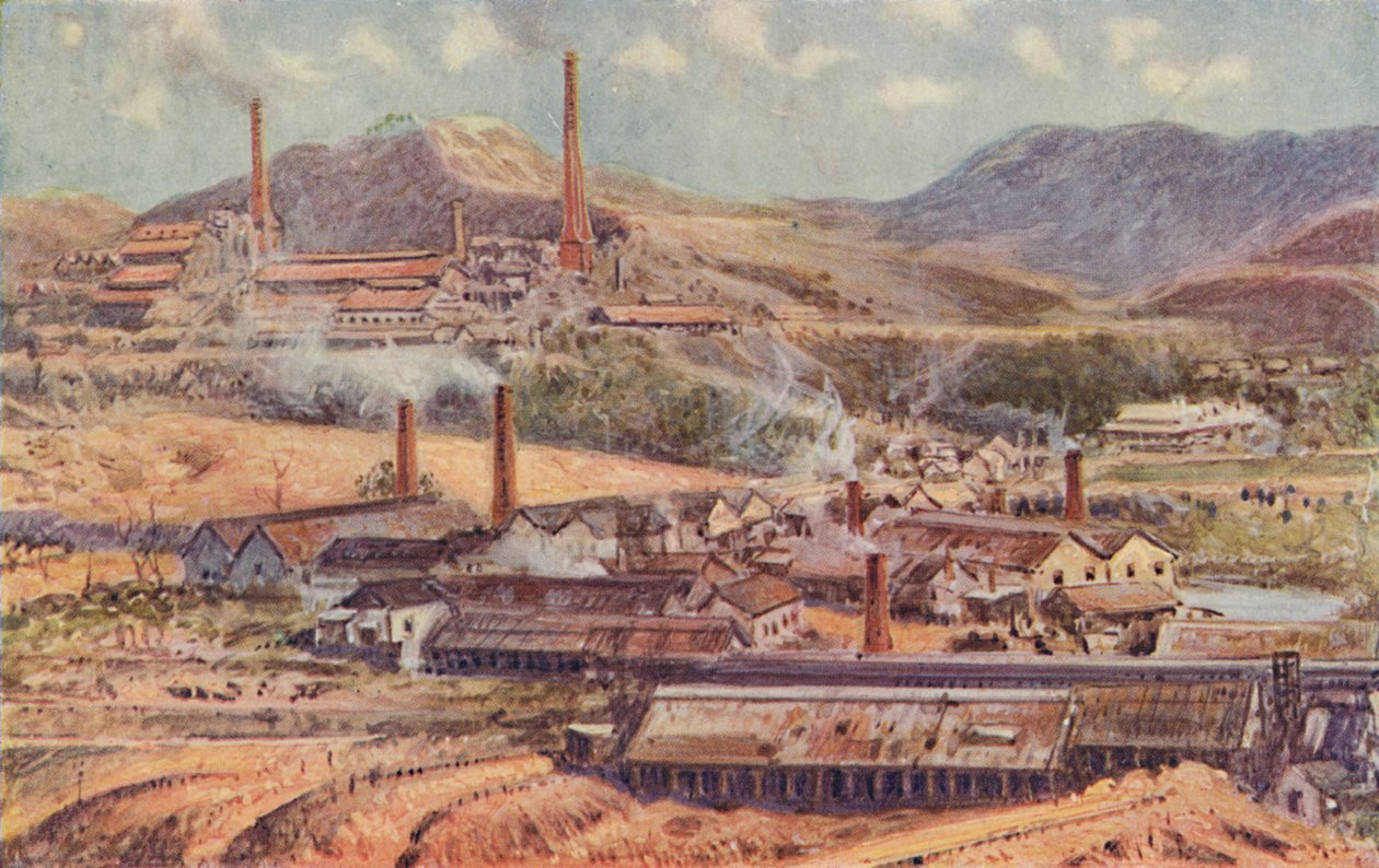 Kopalnie Mount Morgan, Queensland, 1923. autorstwa Unbekannt