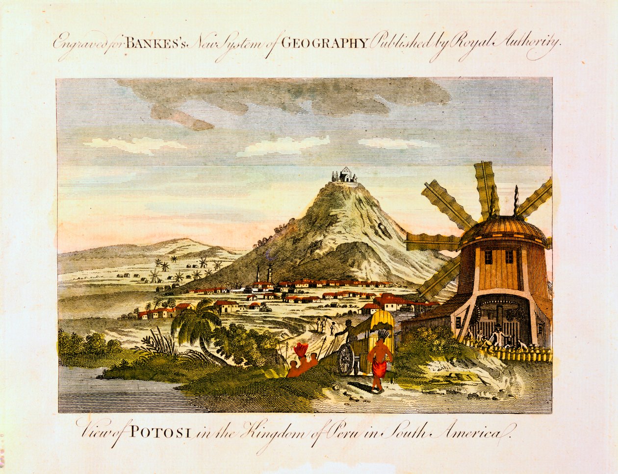 Góra Potosi, Boliwia, ok. 1788. autorstwa Unbekannt