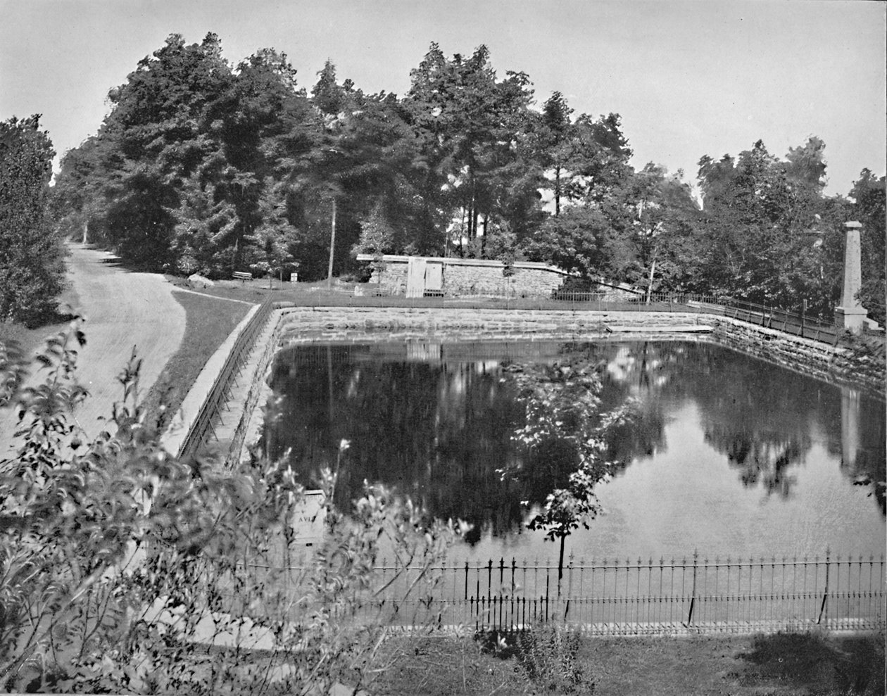 Park Mount Royal, Montreal, c1897. autorstwa Unbekannt