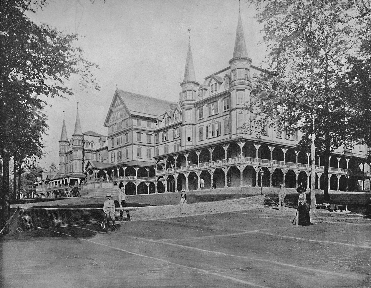 Dom górski, Cresson Springs, Pensylwania, c1897. autorstwa Unbekannt