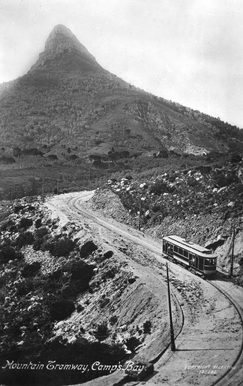 Tramwaj górski, Camps Bay, Kapsztad, RPA, 1917 autorstwa Unbekannt