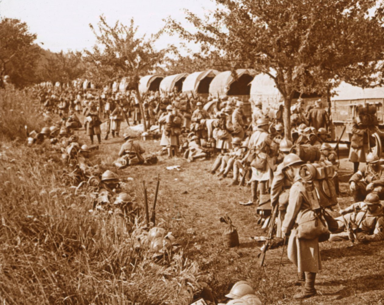 Ruszam, droga do Foix, Francja, c1914-c1918 autorstwa Unbekannt