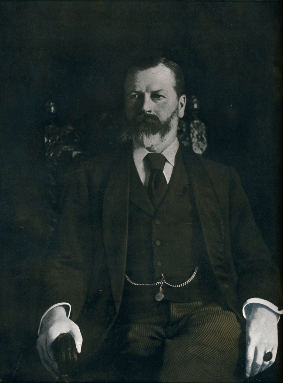 Pan Arthur Sanderson w domu, 1901 autorstwa Unbekannt