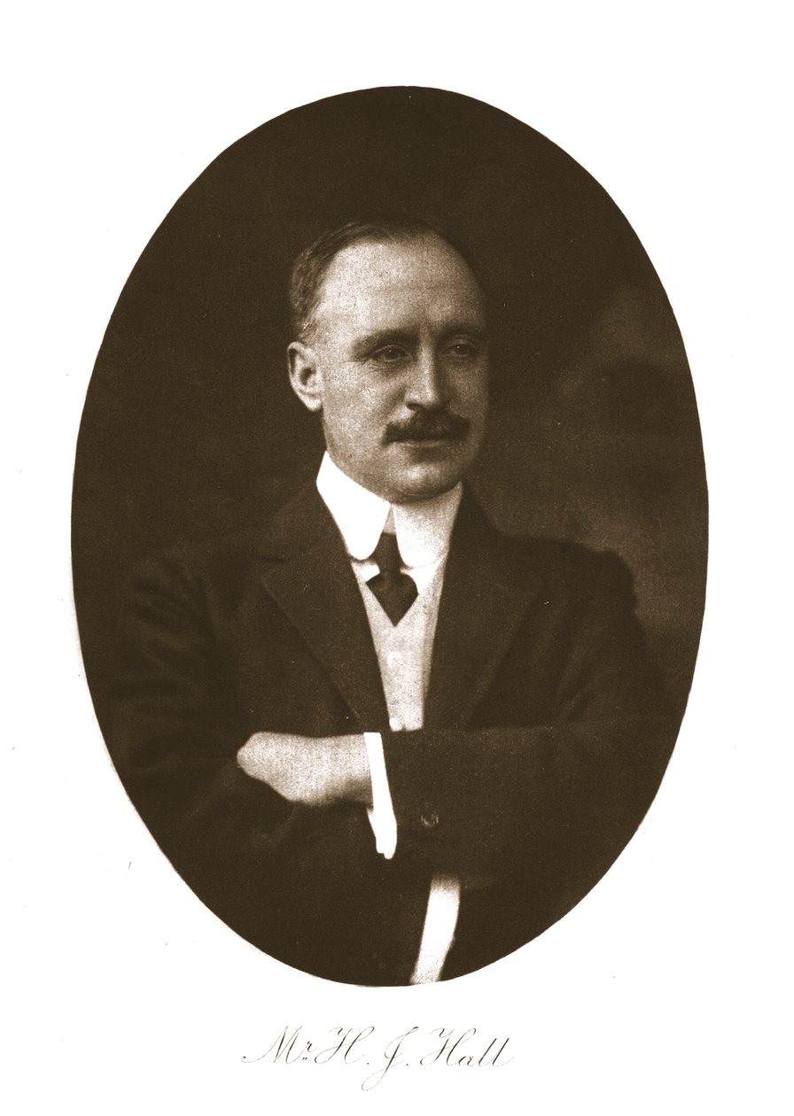 Pan HJ Hall, 1911. autorstwa Unbekannt