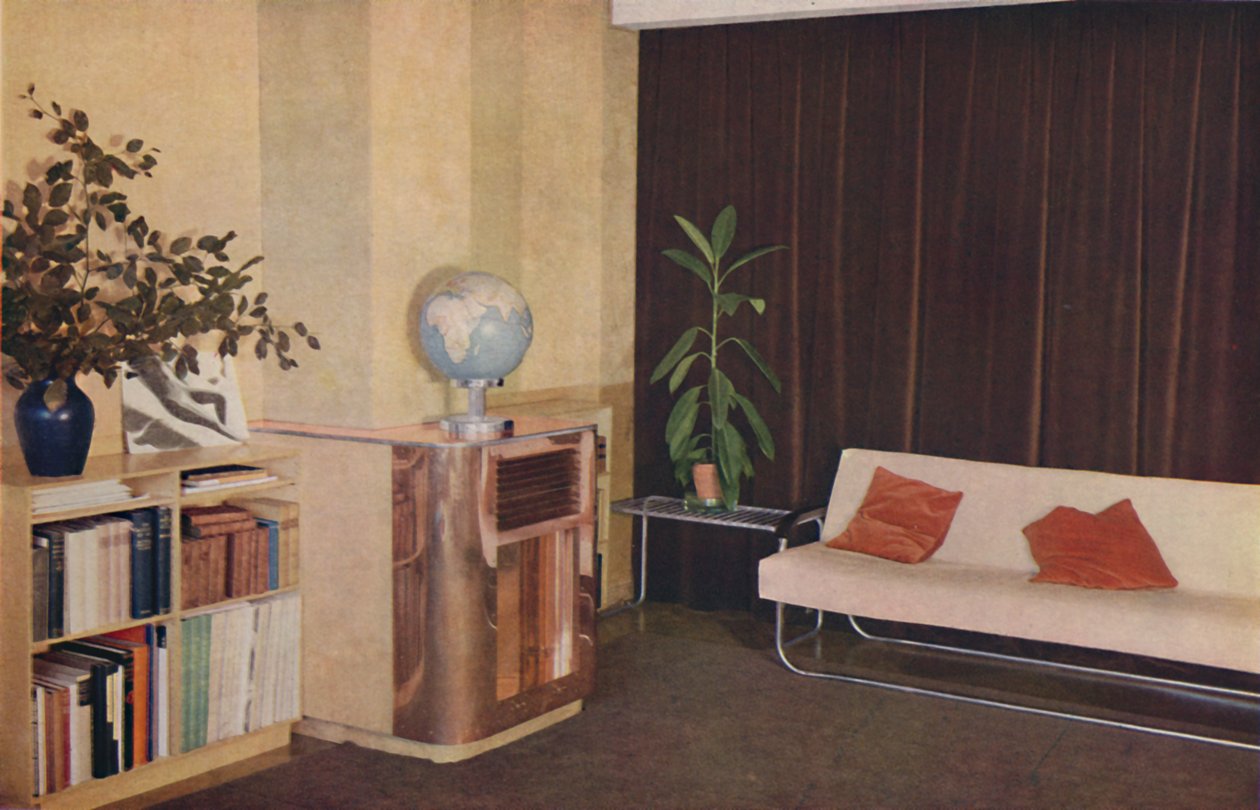 Poczekalnia pana J. C. Pritchardsa w Isokon Lawn Road Flats, 1936 autorstwa Unbekannt