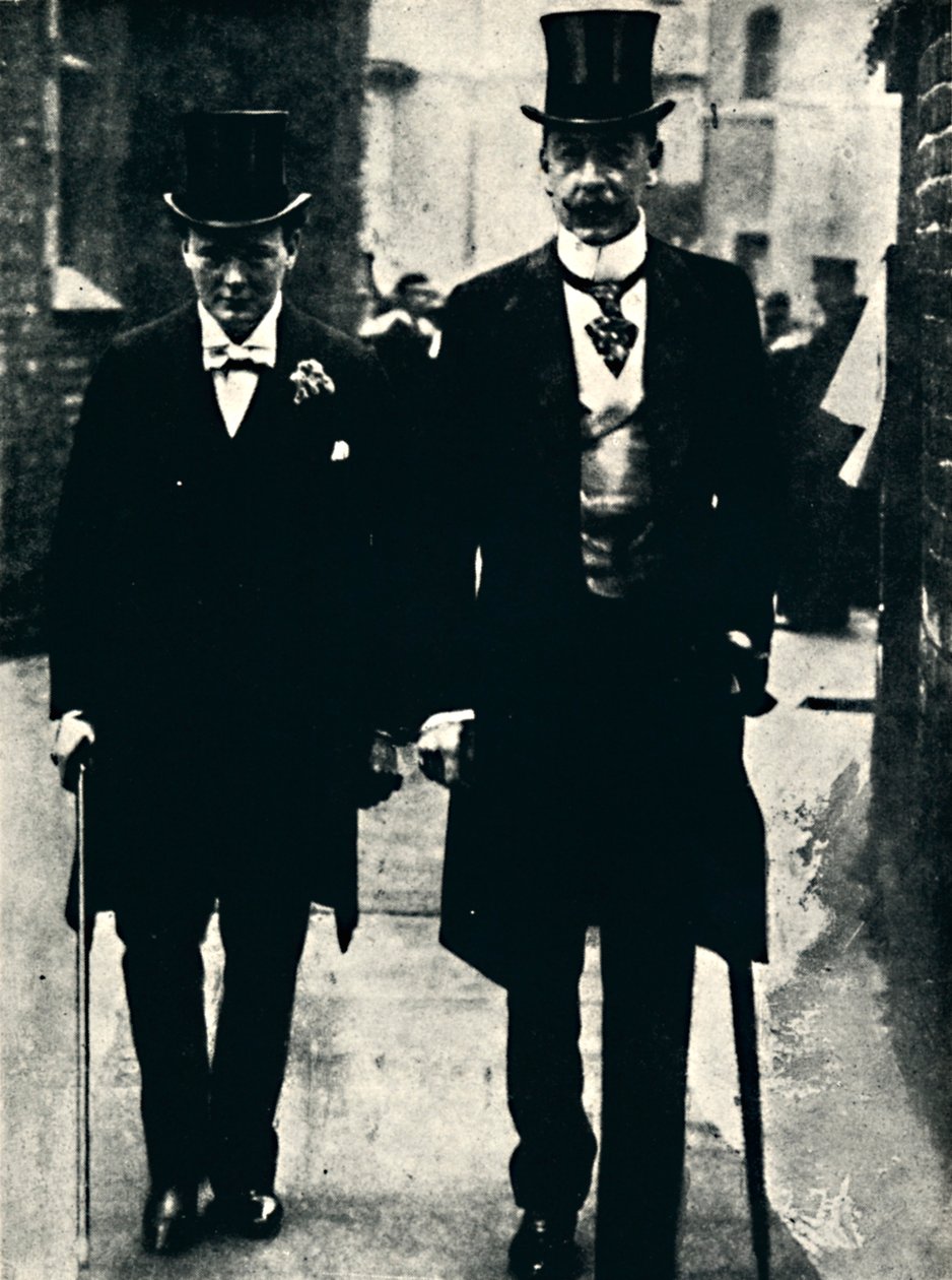 Pan Lewis Harcourt i Pan Churchill, ok. 1900, 1945 r. autorstwa Unbekannt