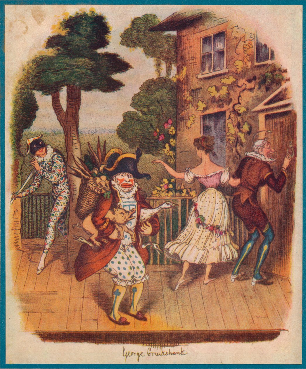 Pan Punch lub Pulcinella i inne postacie z komedii dell