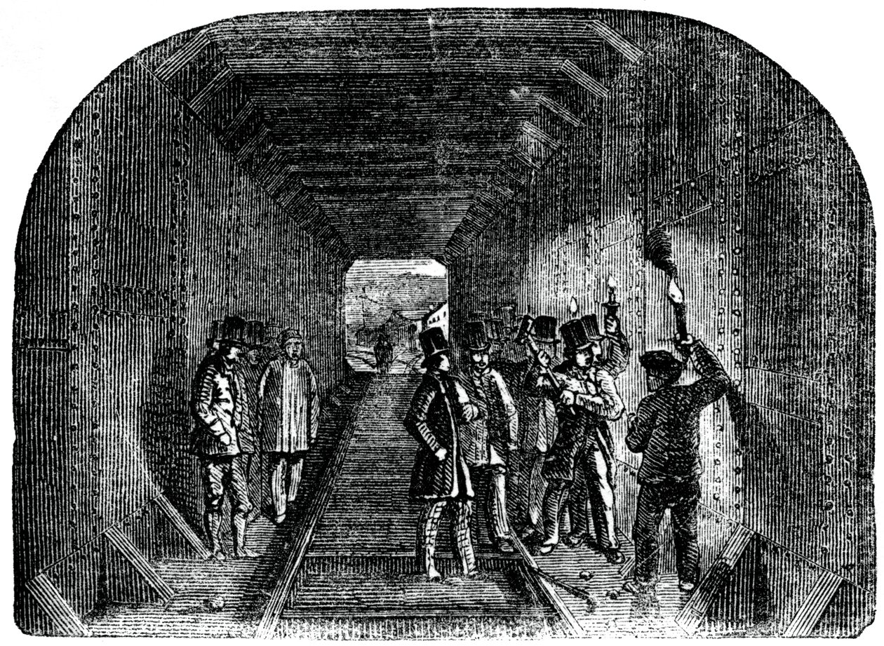 Pan Stephenson wkłada ostatni nit, 1886 autorstwa Unbekannt