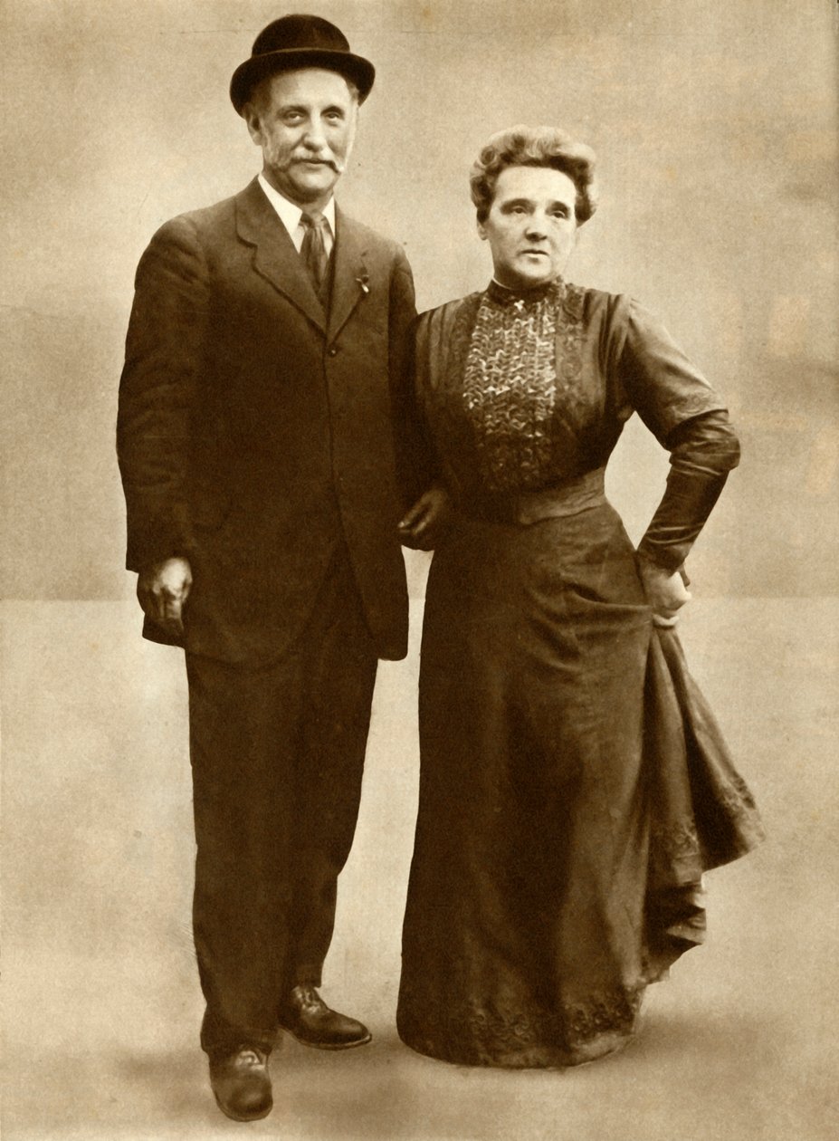 Państwo George Lansbury w latach 1910, 1935. autorstwa Unbekannt