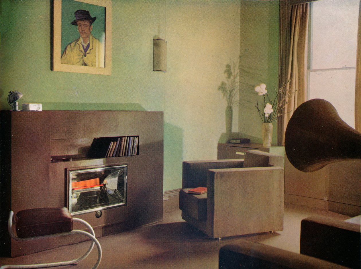 Mieszkanie pani Betty Frasers przy 28a, Upper Gloucester Place, Londyn, 1932 autorstwa Unbekannt