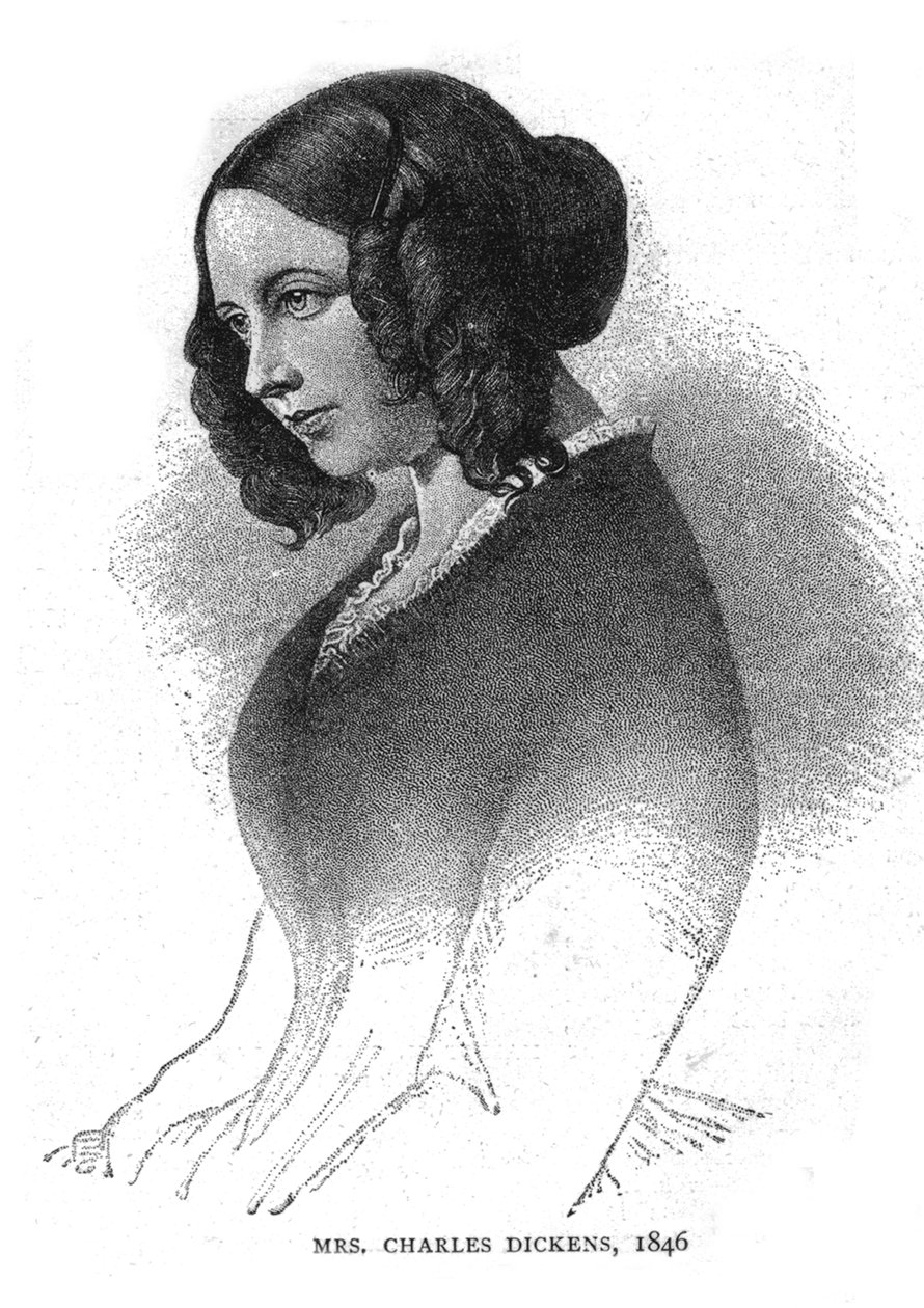 Pani Karol Dickens, 1846 autorstwa Unbekannt