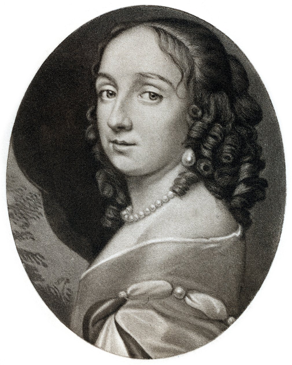 Pani Claypole Elizabeth Cromwell, druga córka Olivera Cromwella, XVII wiek, 1899. autorstwa Unbekannt