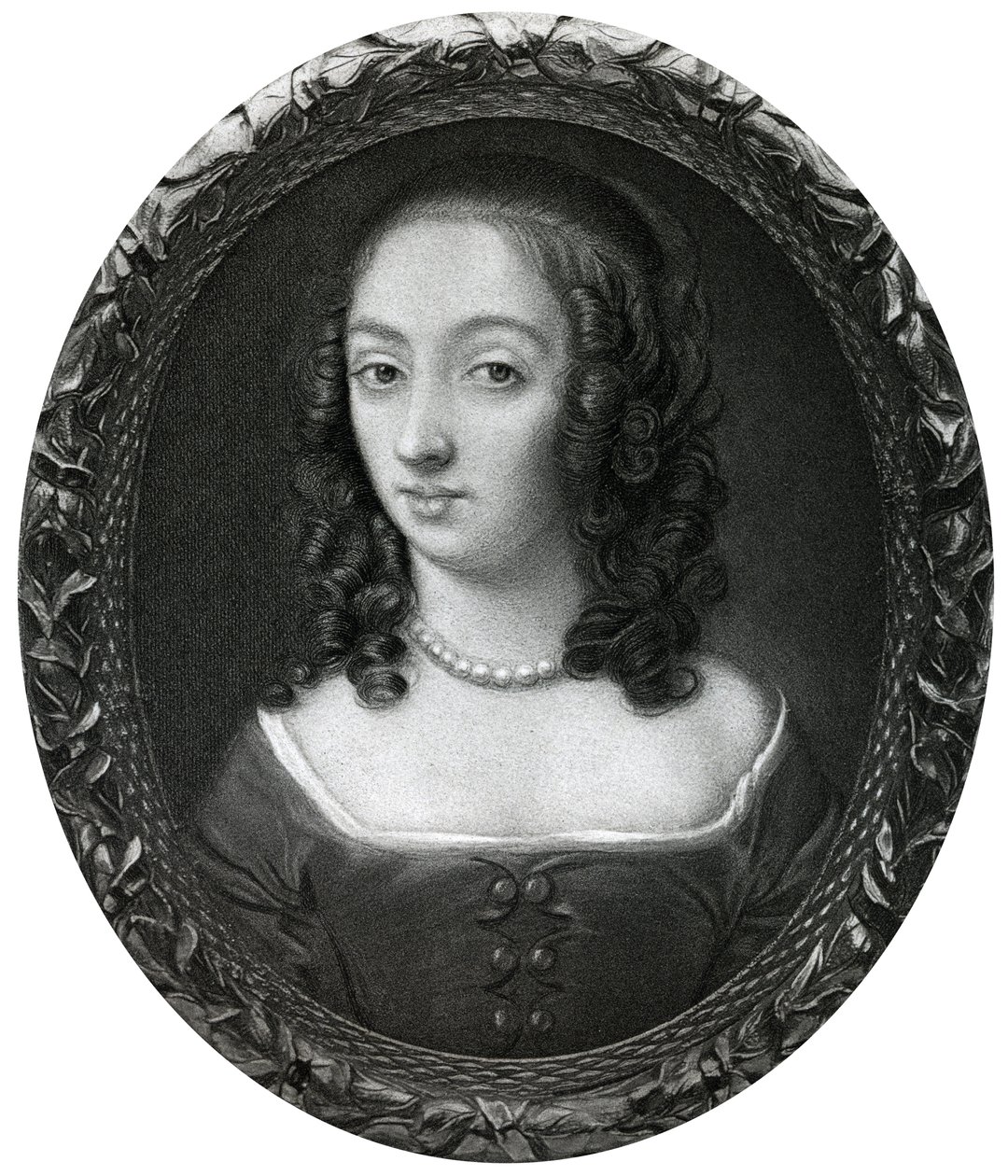 Pani Claypole Elizabeth Cromwell, druga córka Olivera Cromwella, XVII wiek, 1899. autorstwa Unbekannt