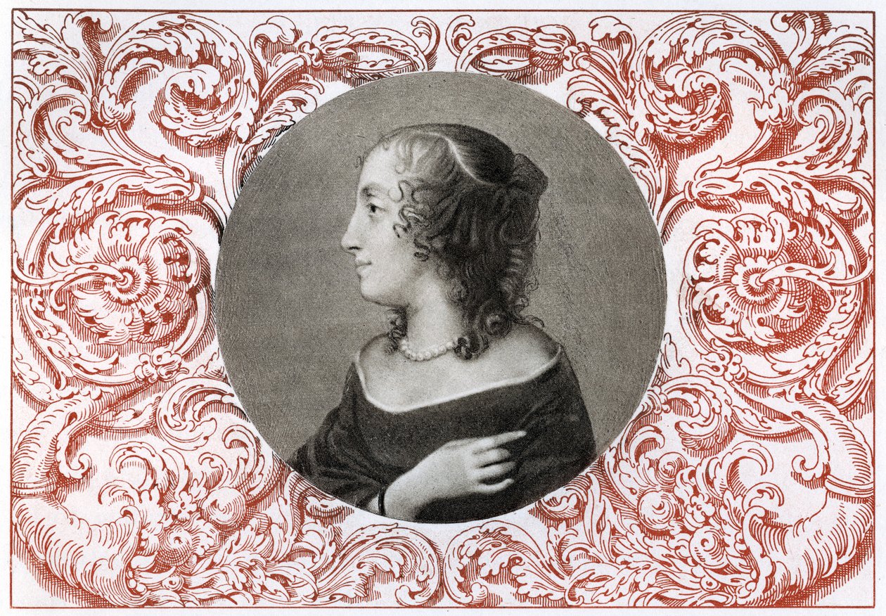 Pani Claypole Elizabeth Cromwell, druga córka Olivera Cromwella, XVII wiek, 1899. autorstwa Unbekannt
