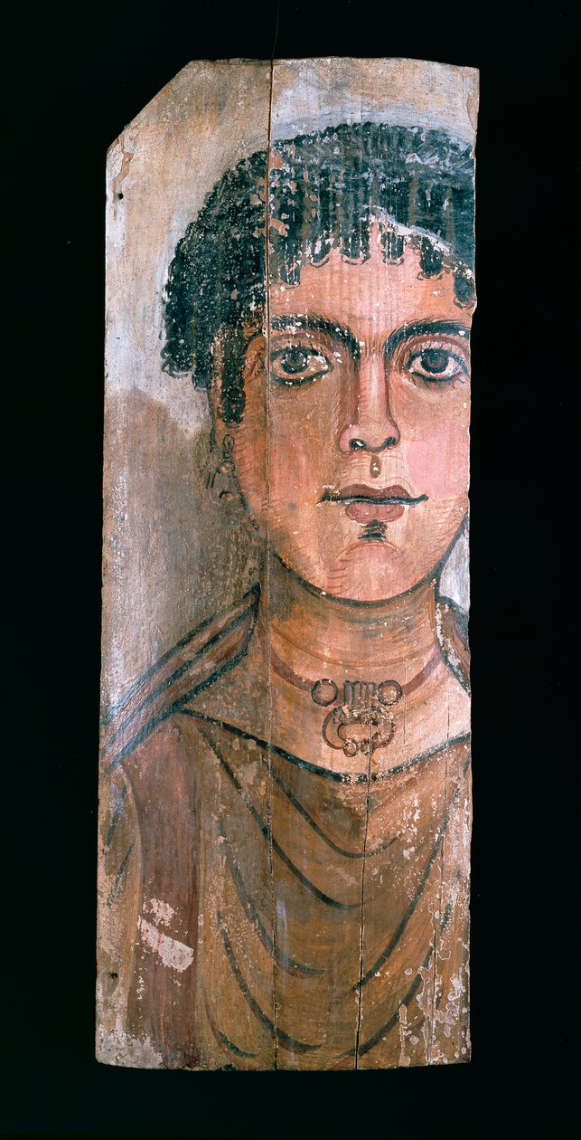 Portret mumii, 90-110 ne. autorstwa Unbekannt
