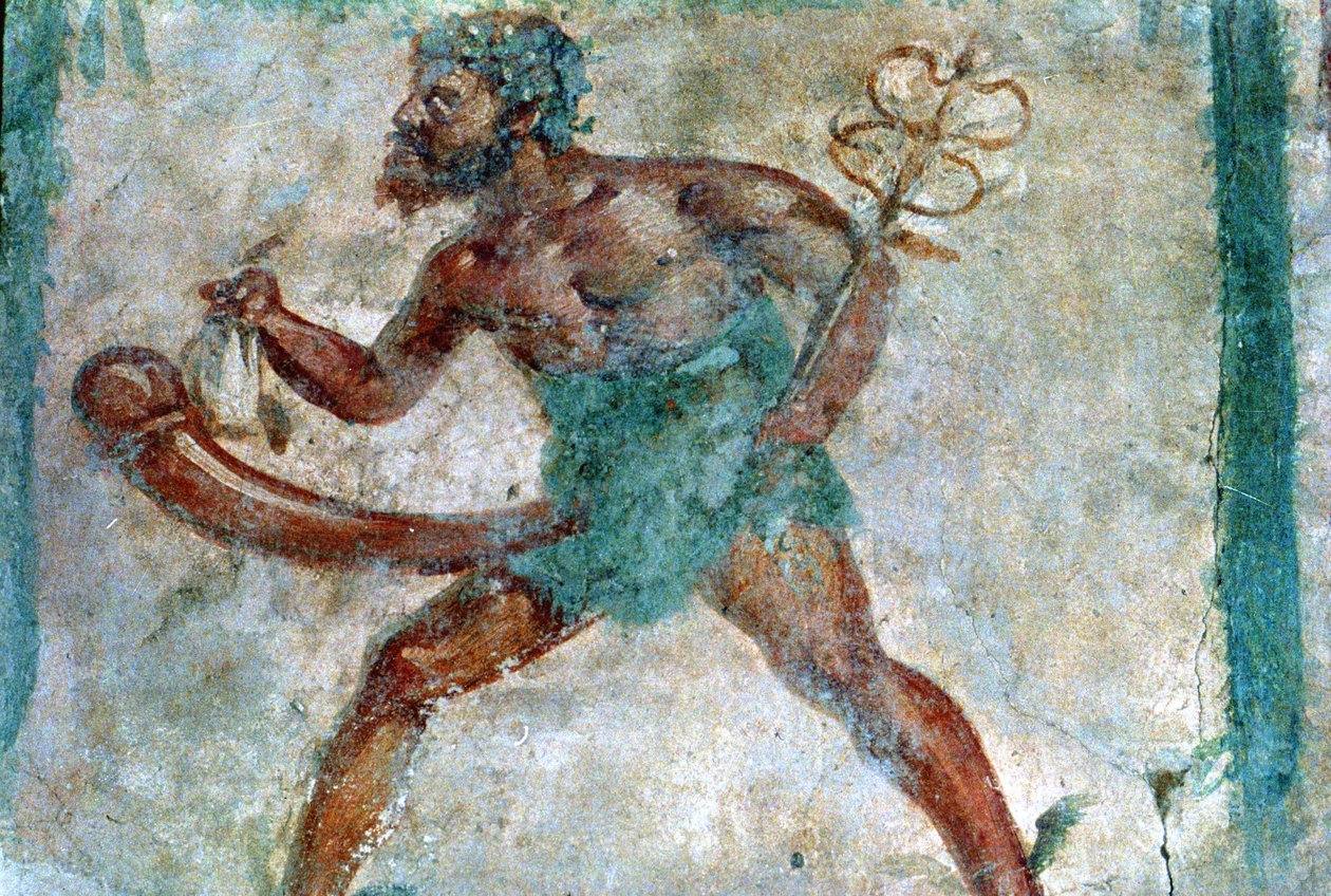Mural Merkurego, Pompeje, Włochy autorstwa Unbekannt