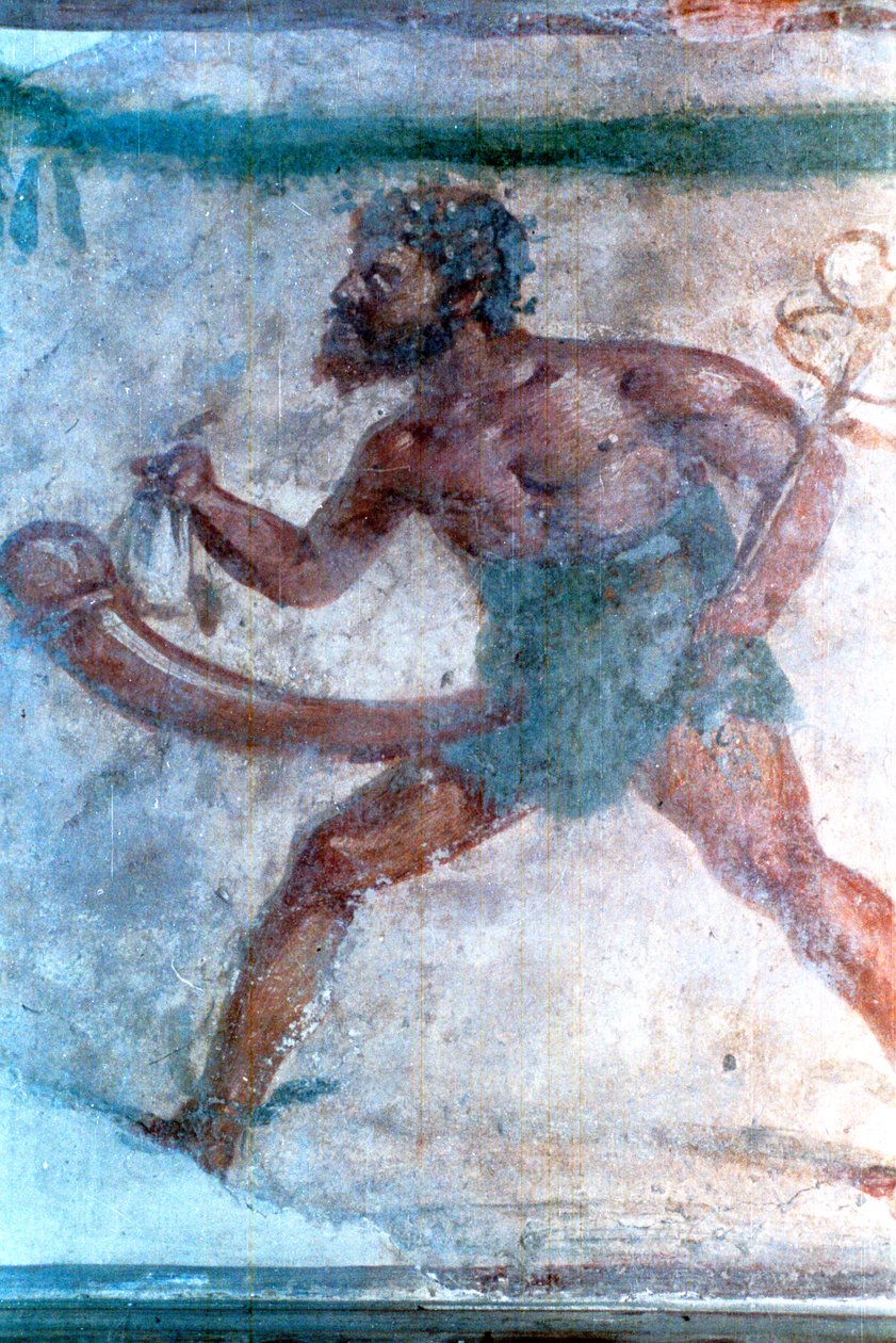 Mural Merkurego, Pompeje, Włochy autorstwa Unbekannt