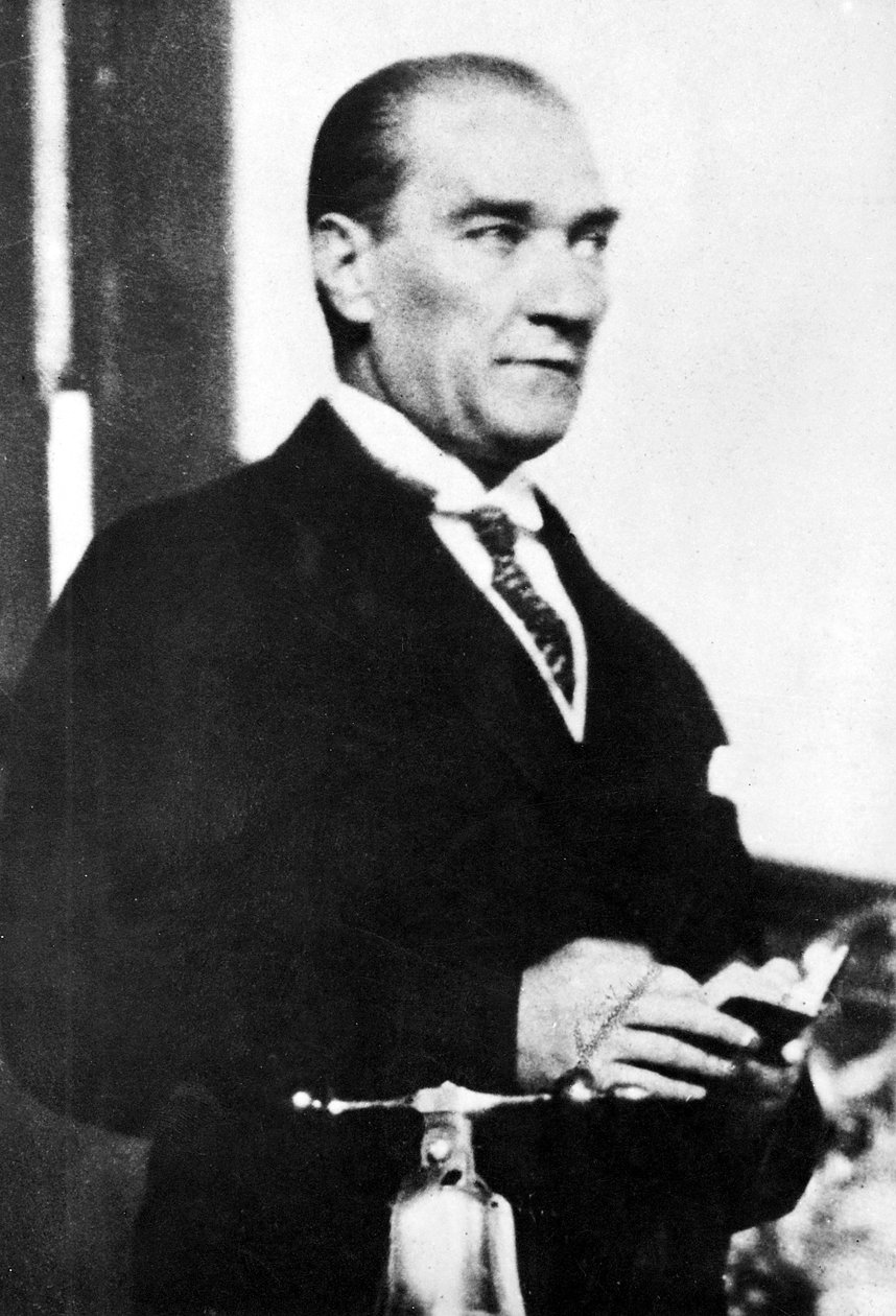 Mustafa Kemal Ataturk 1881-1938, turecki mąż stanu autorstwa Unbekannt