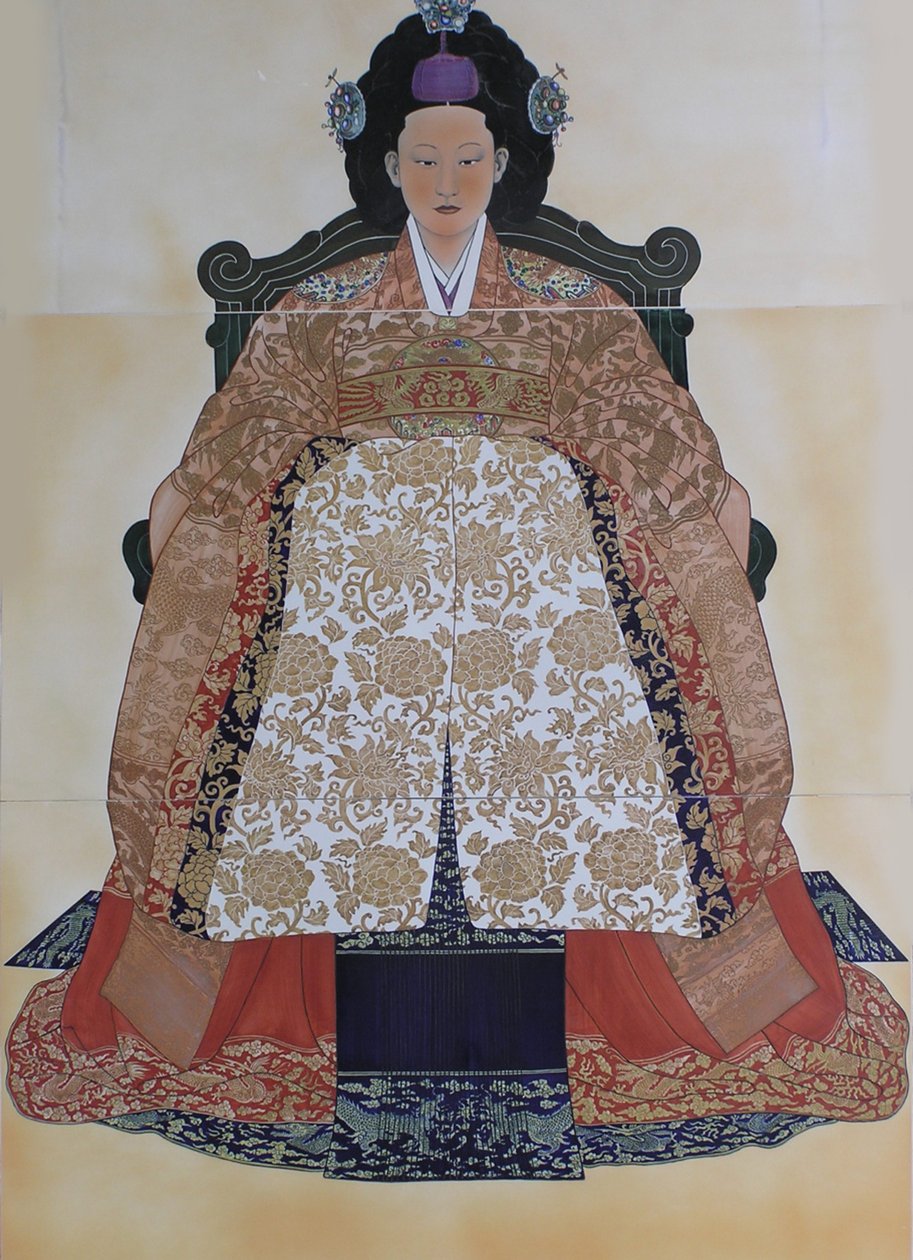 Myeongseong 1851-1895, cesarzowa Korei autorstwa Unbekannt