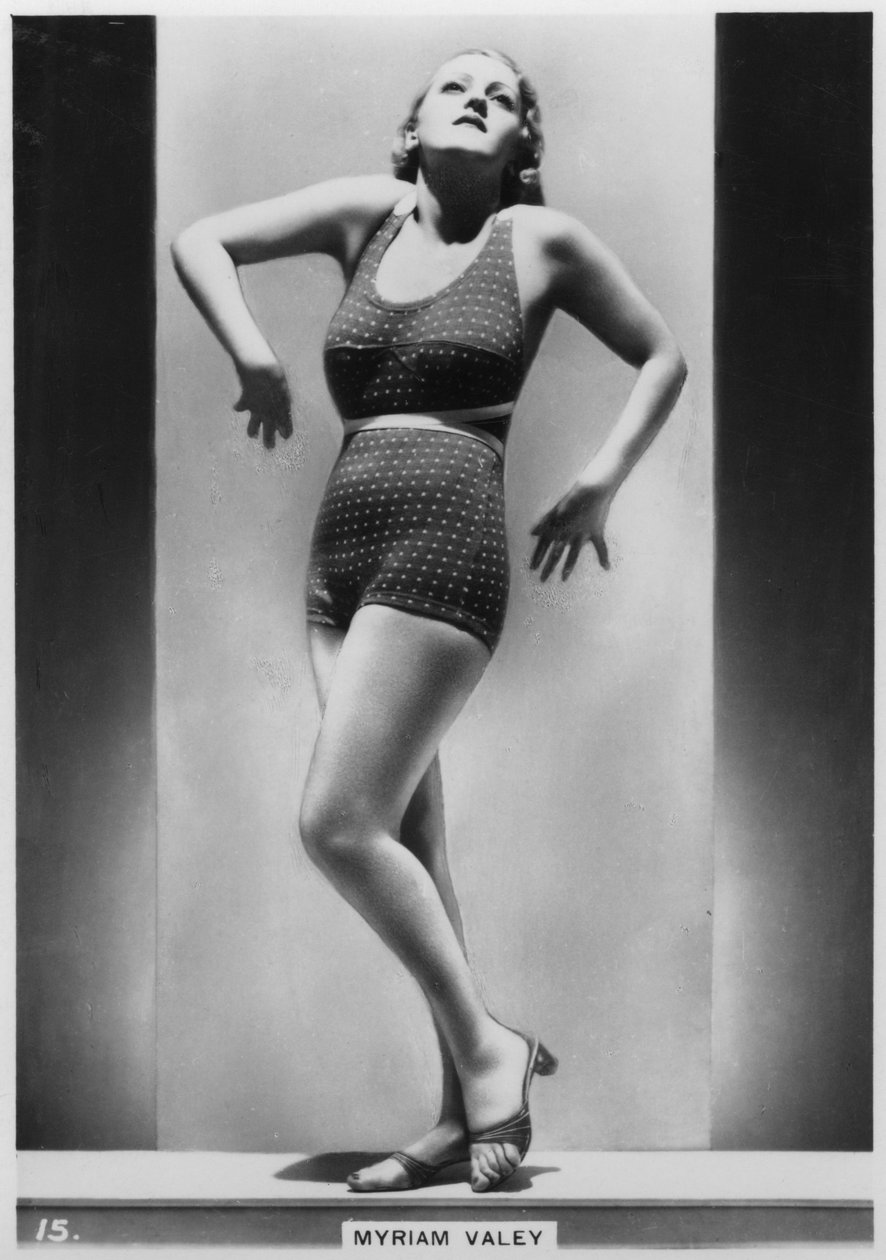 Myriam Valey, ok. 1938 r autorstwa Unbekannt