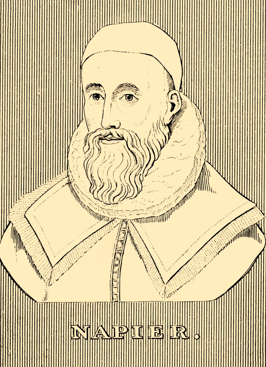 Napier, 1550-1617, 1830. autorstwa Unbekannt