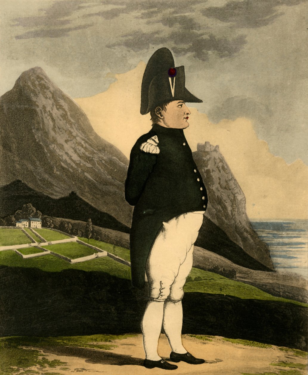 Napoleon Bonaparte, 1816, 1921. autorstwa Unbekannt
