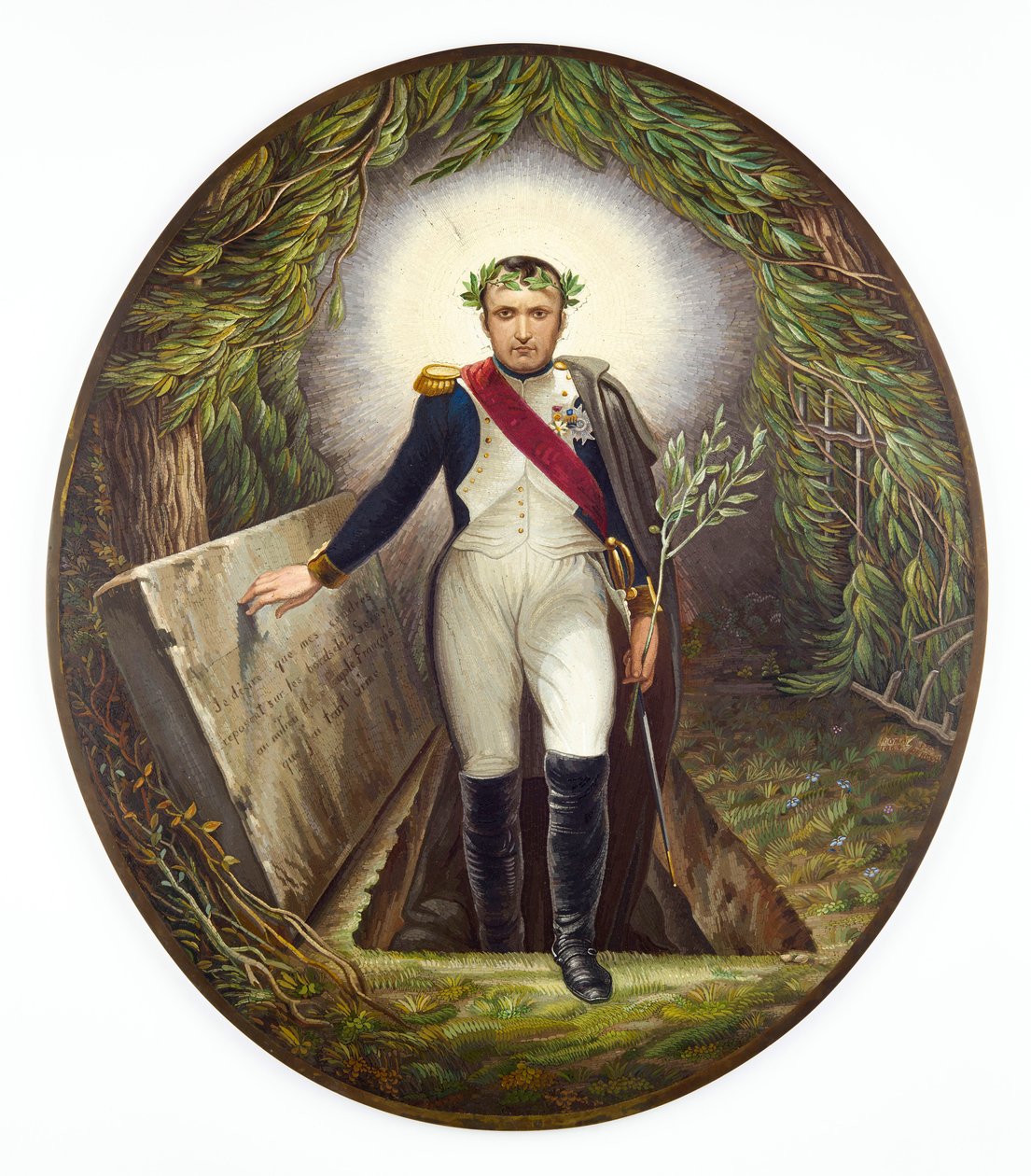 Napoleon wychodzący z grobu, 1869. autorstwa Unbekannt