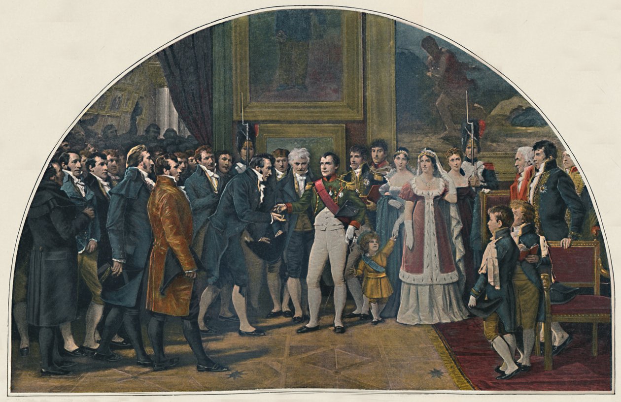 Napoleon dekorujący artystów, c1808, 1896 autorstwa Unbekannt
