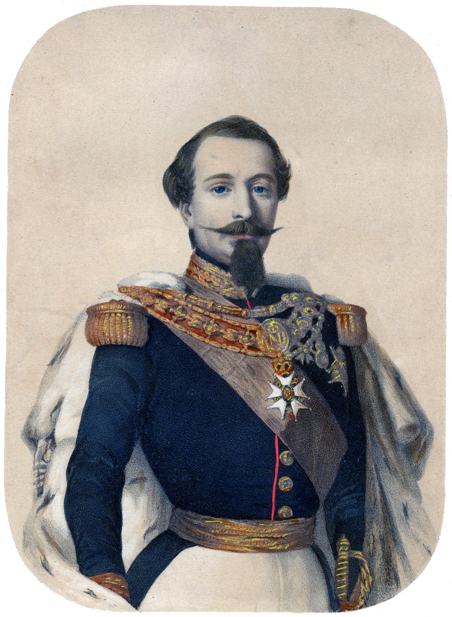 Napoleon III, cesarz Francji autorstwa Unbekannt