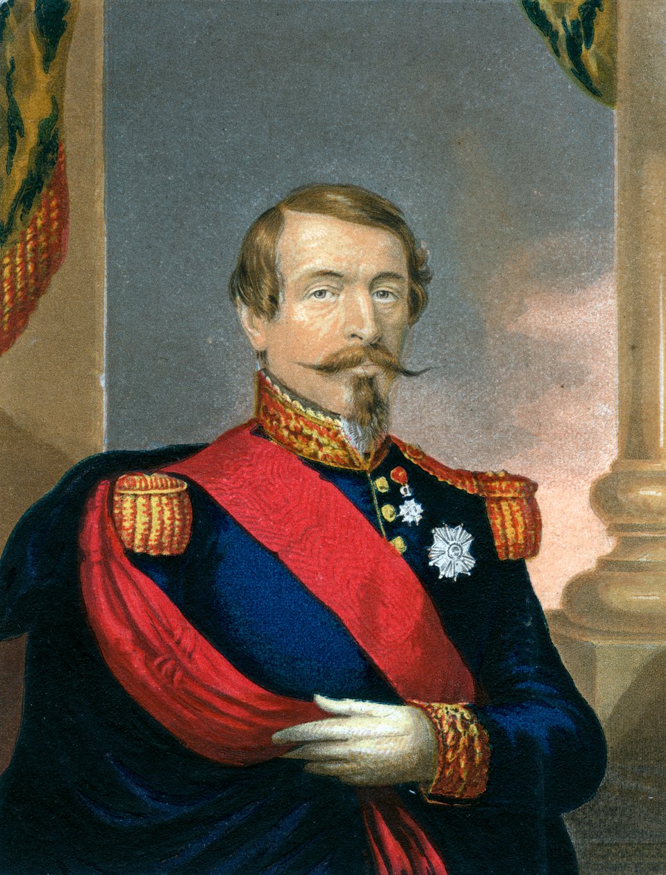 Napoleon III, cesarz Francji, XIX w. autorstwa Unbekannt