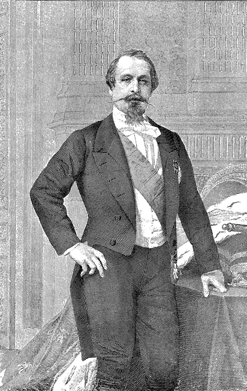 Napoleon III, cesarz Francji, XIX w. autorstwa Unbekannt