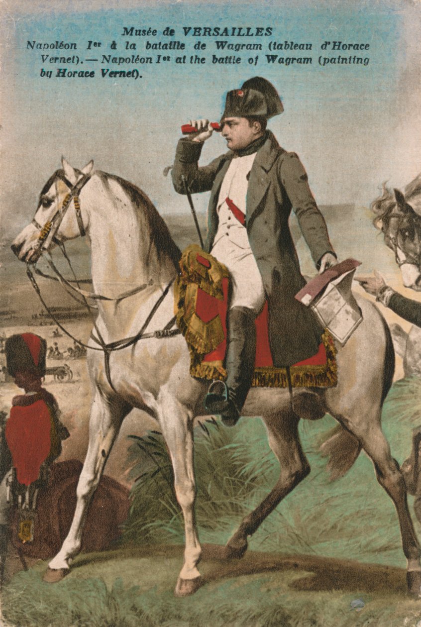 Napoleon w bitwie pod Wagram, 1809, ok. 1910. autorstwa Unbekannt
