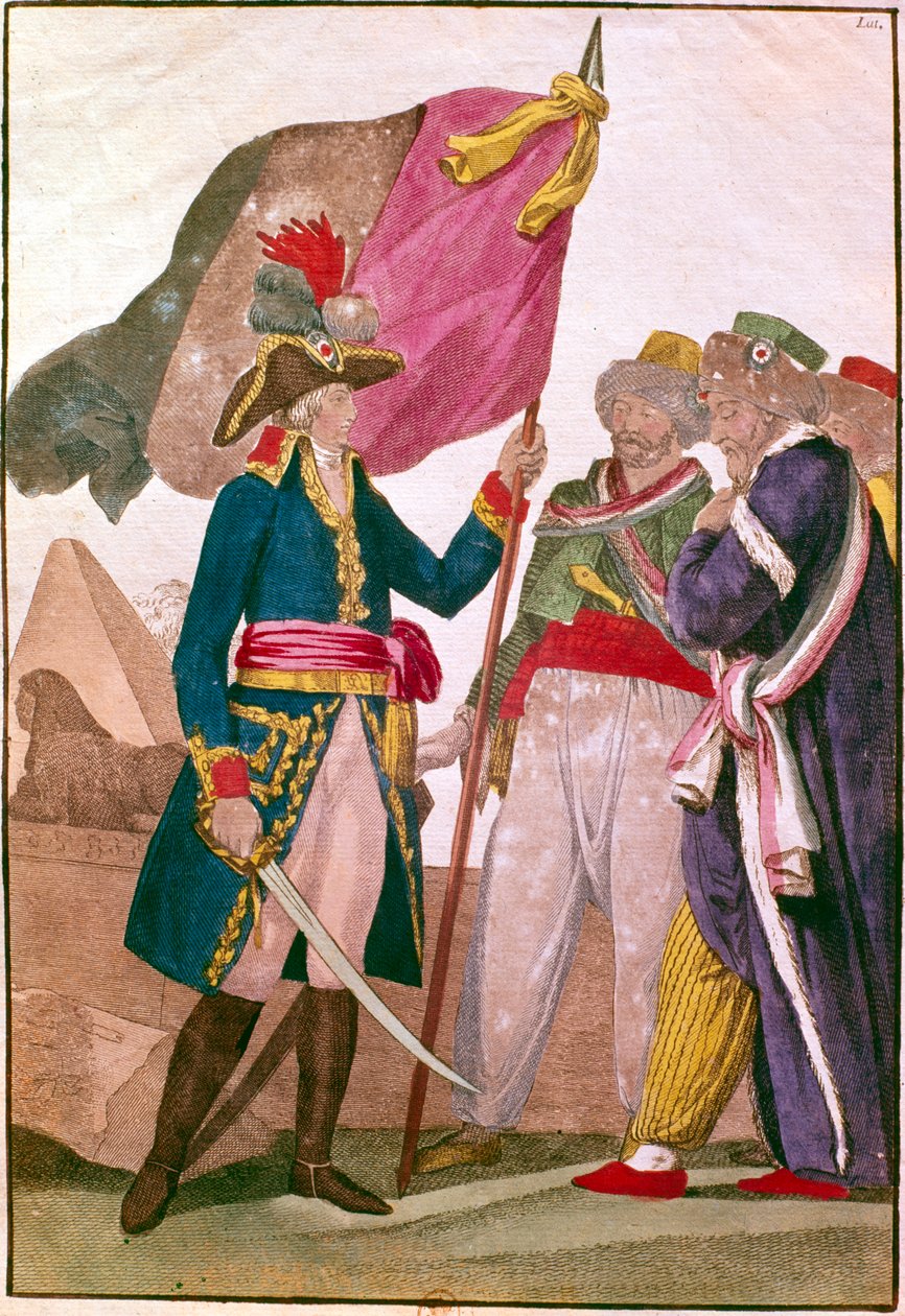 Napoleon w Egipcie, 1799 autorstwa Unbekannt
