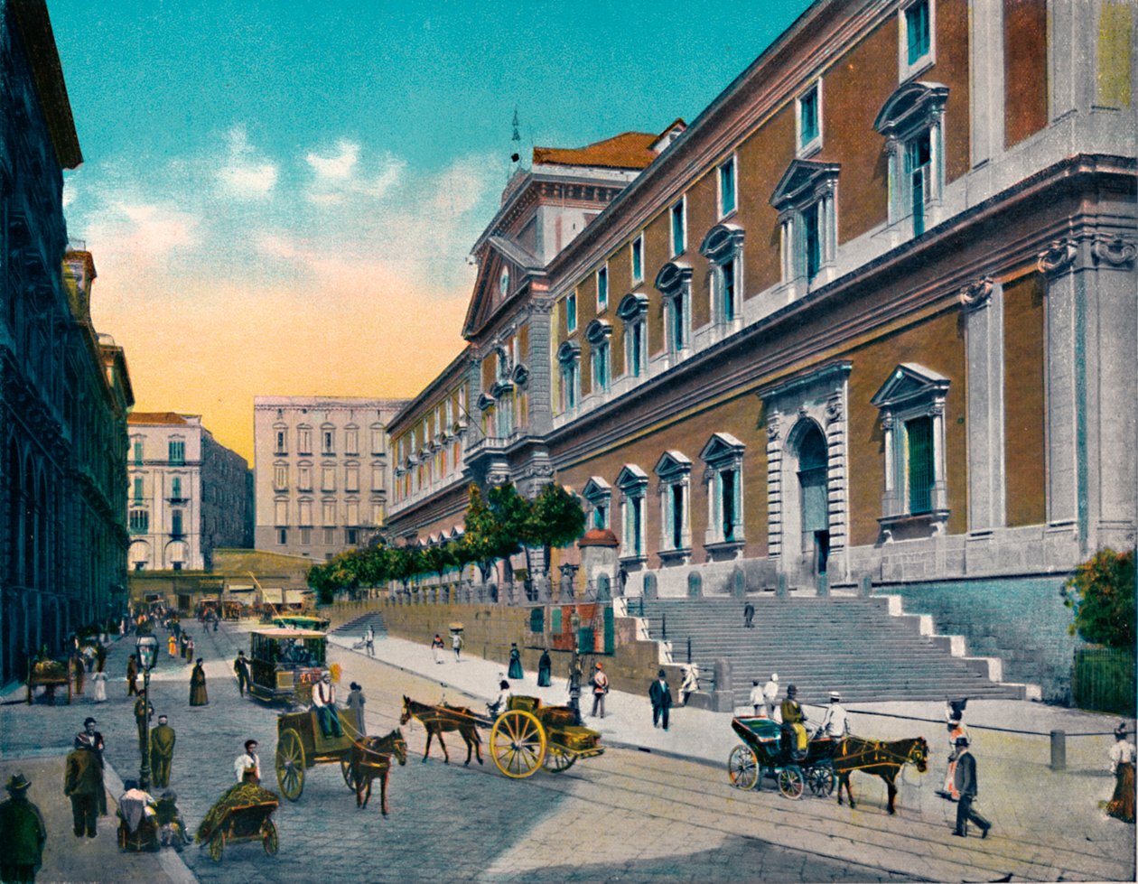 Neapol - Muzeum Narodowe, ok. 1900. autorstwa Unbekannt
