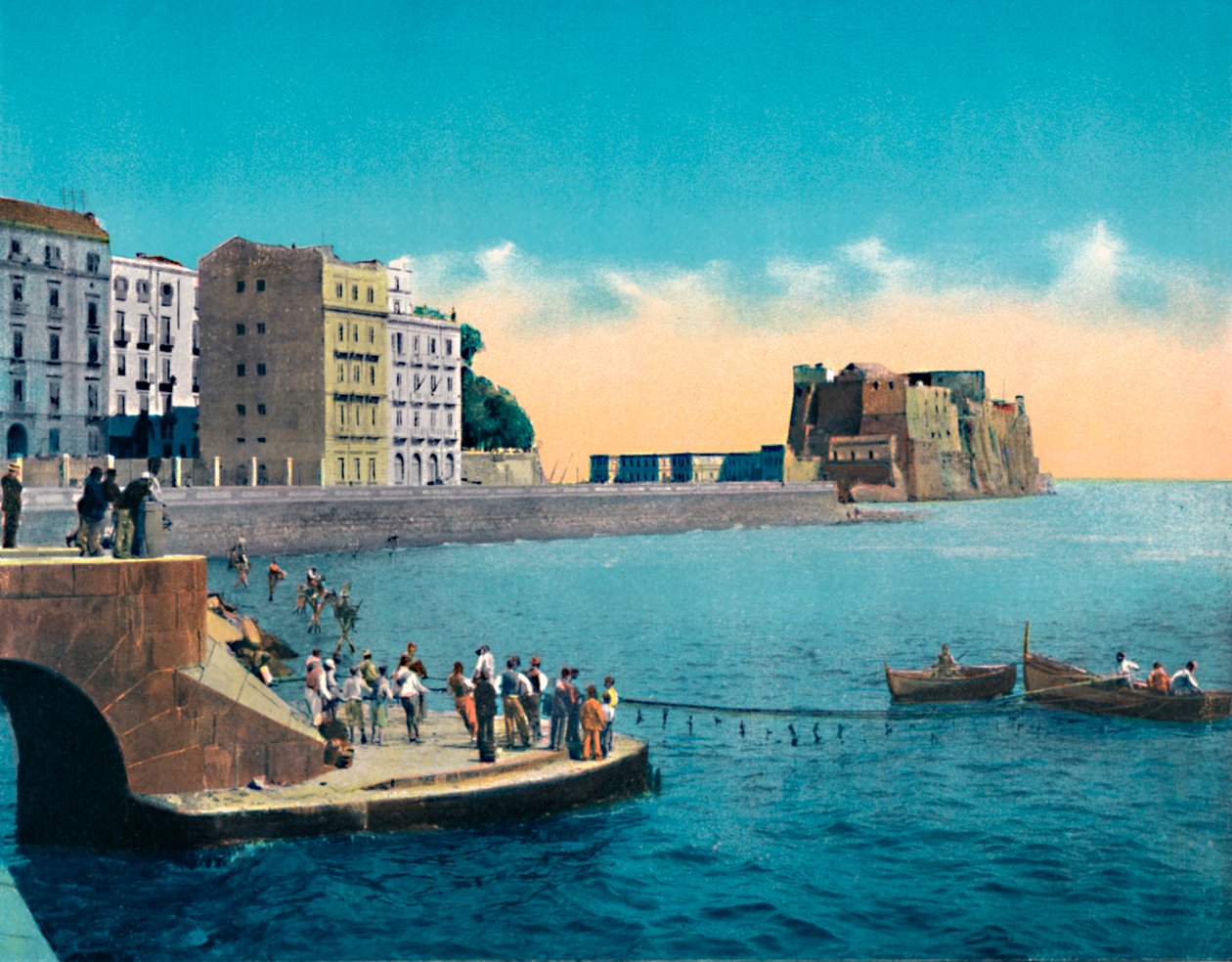Neapol - Via Partenope i Castel Dell