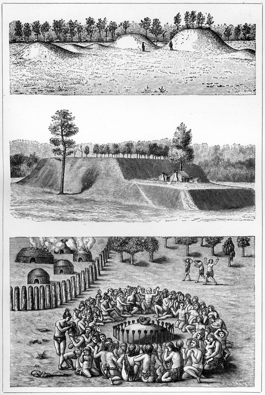 Stanowiska archeologiczne rdzennych Amerykanów, USA, 1901 autorstwa Unbekannt