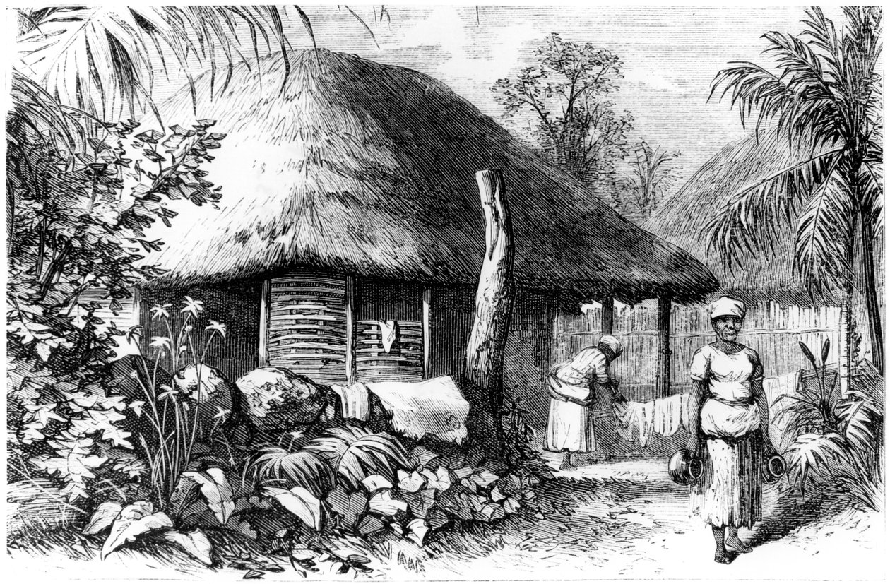 Miejsce zamieszkania, Santo Domingo, 1873 autorstwa Unbekannt