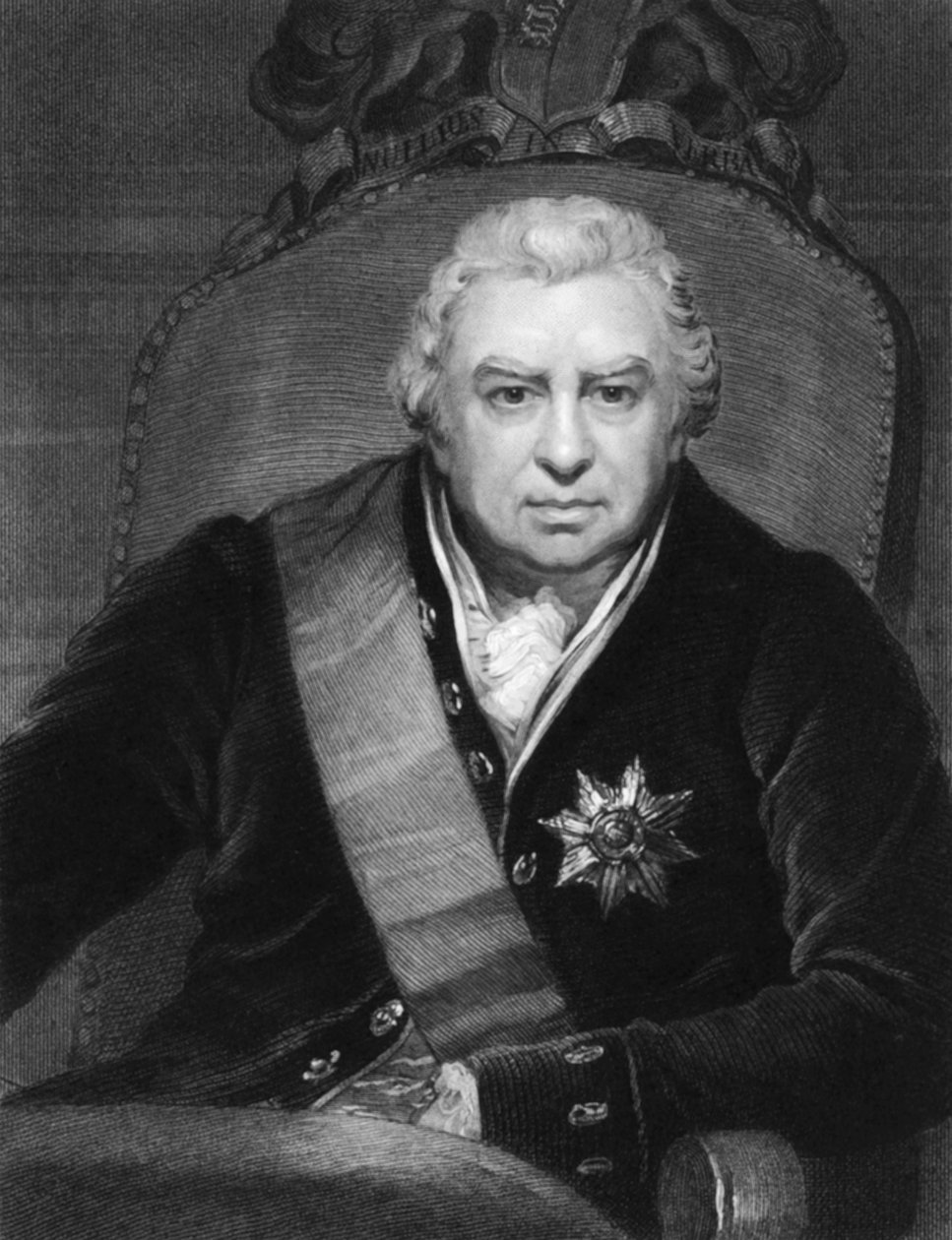 Przyrodnik Sir Joseph Banks autorstwa Unbekannt