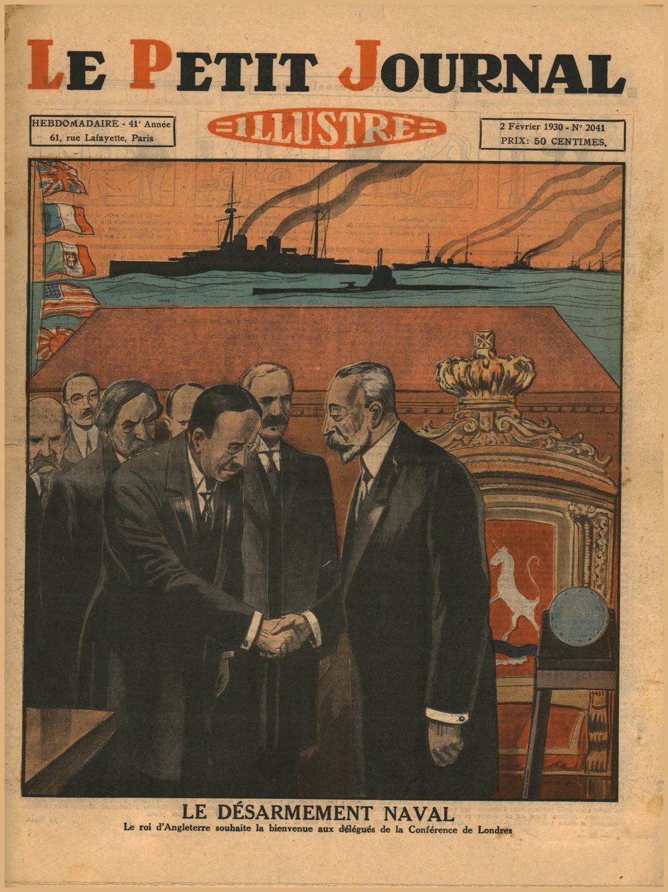 Rozbrojenie marynarki wojennej, 1930. autorstwa Unbekannt