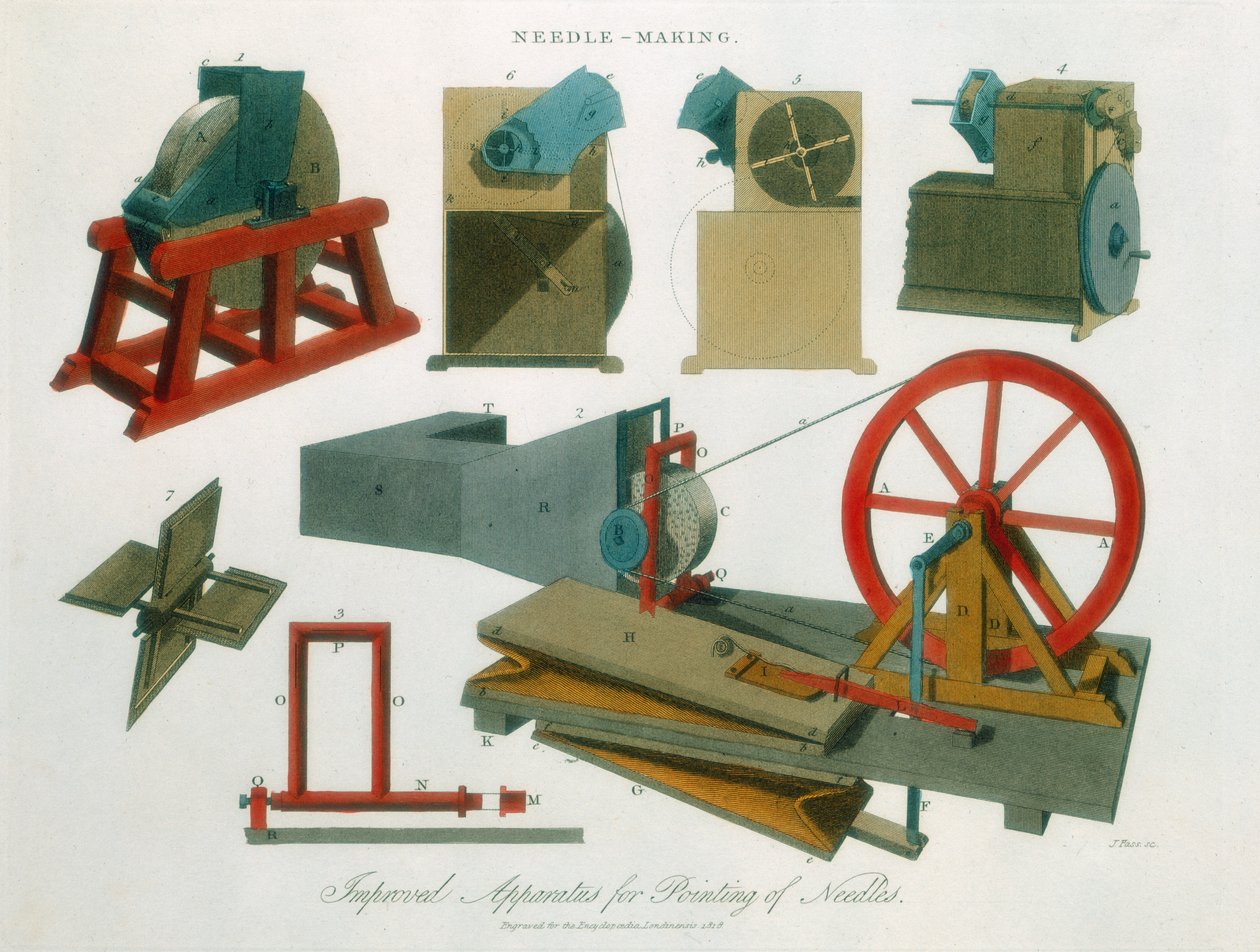 Sprzęt igłowniczy, 1819 autorstwa Unbekannt