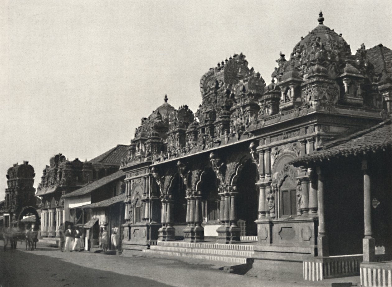 Nowa hinduska świątynia Pithata, Kolombo, 1926 r. autorstwa Unbekannt