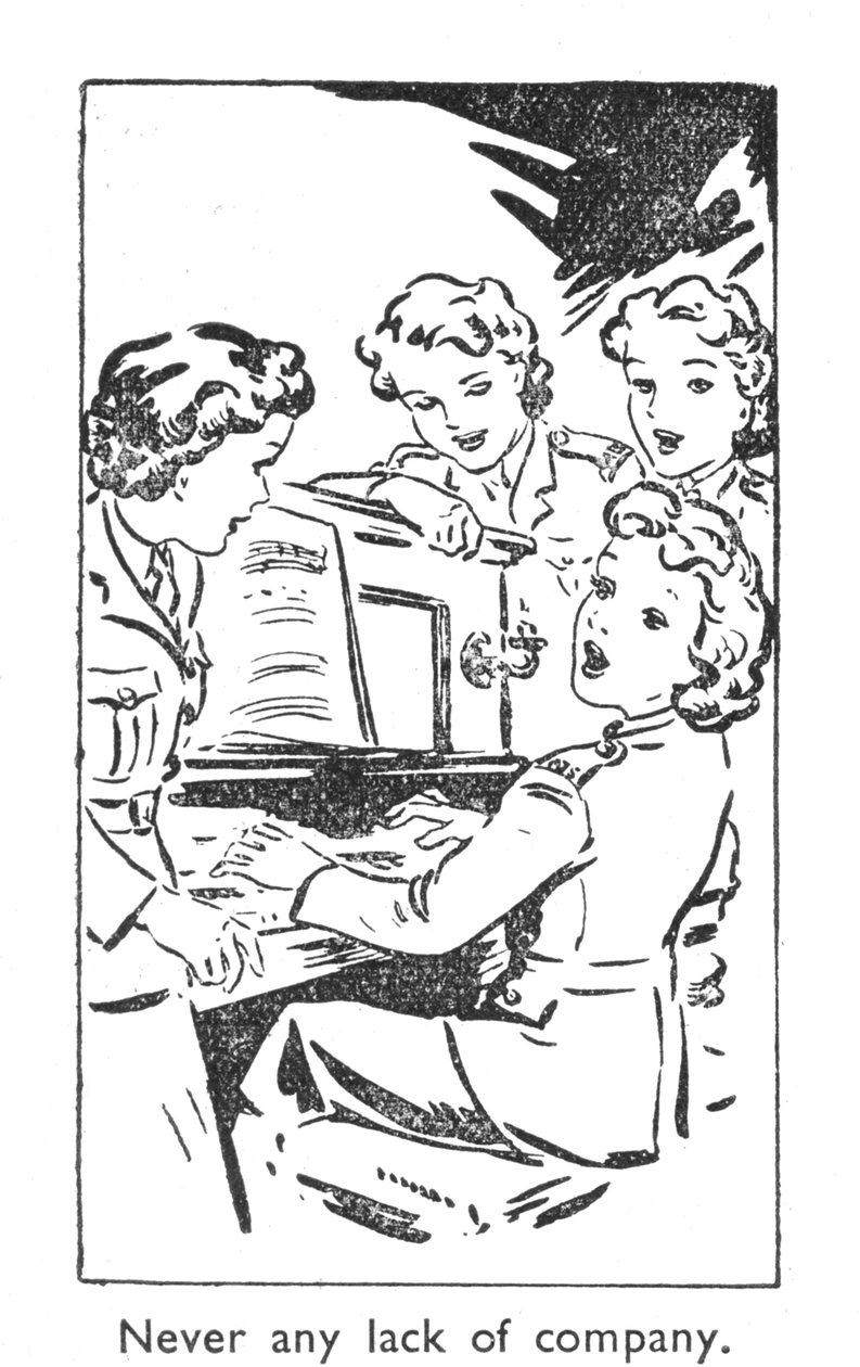 Nigdy nie brakuje towarzystwa, 1940 autorstwa Unbekannt