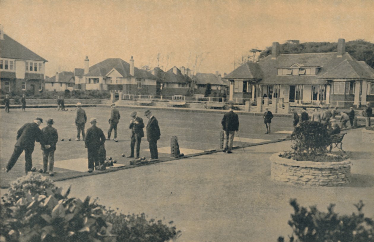 New Bowling Green, Woodland Avenue, Boscombe, 1929 autorstwa Unbekannt