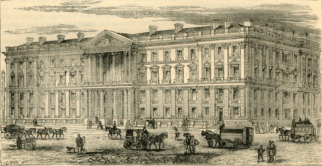 Nowy Główny Urząd Pocztowy, St. Martins-Le-Grand, ok. 1872 r. autorstwa Unbekannt