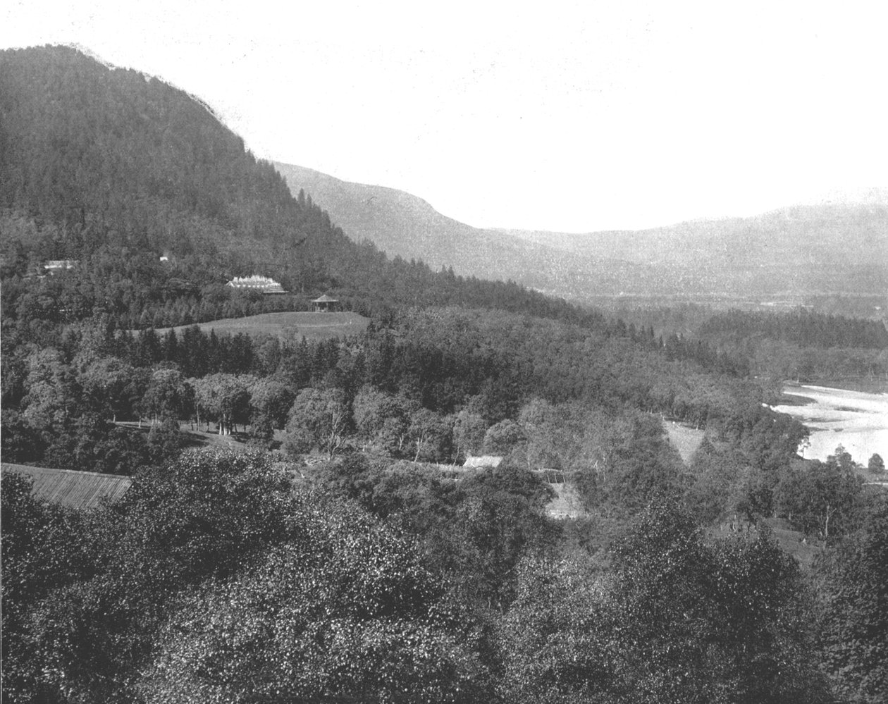 New Mar Lodge, Braemar, Szkocja, 1894. autorstwa Unbekannt