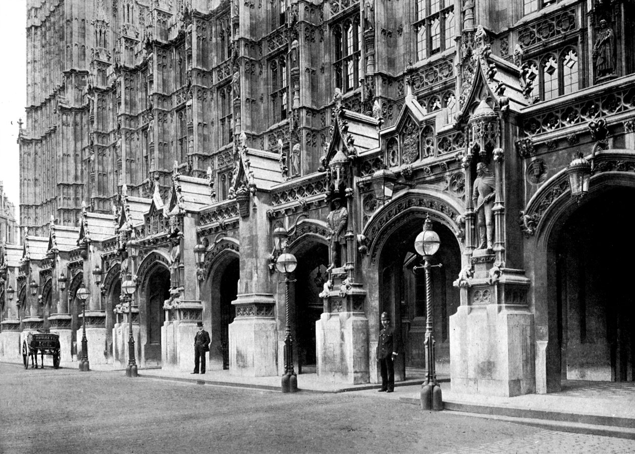 New Palace Yard, Westminster, Londyn, c1905 autorstwa Unbekannt