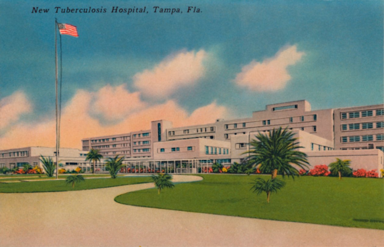 Nowy Szpital Gruźlicy, Tampa na Florydzie, ok. 1940 r. autorstwa Unbekannt