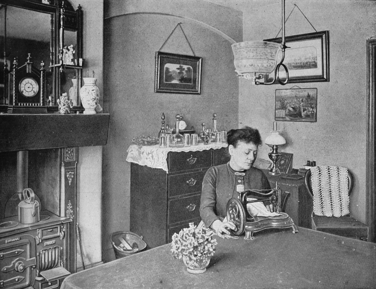 Nowy pokój we wzorcowym mieszkaniu, Londyn, ok. 1900 1901 autorstwa Unbekannt