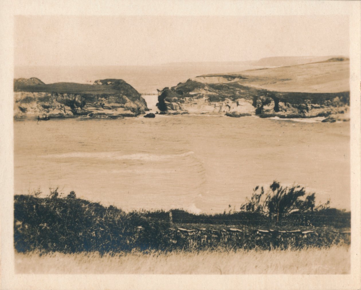 Newquay – most Porth, 1927 autorstwa Unbekannt